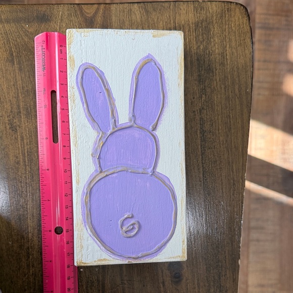 Other - Purple Bunny Wall Art Decor